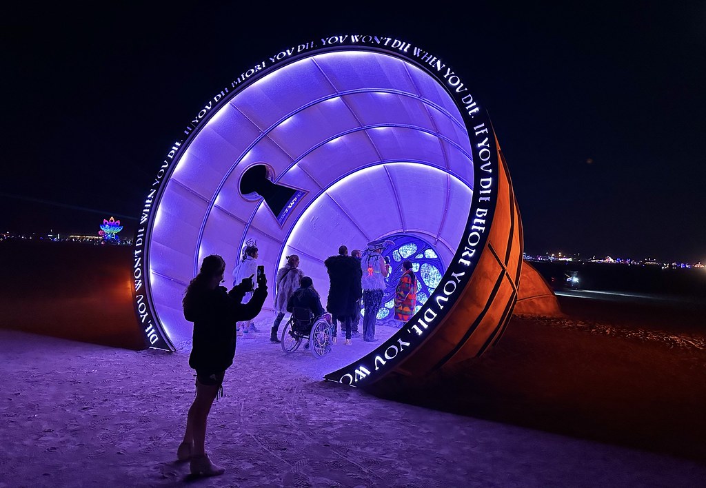 Editorial photo of a person using an AI voice generator